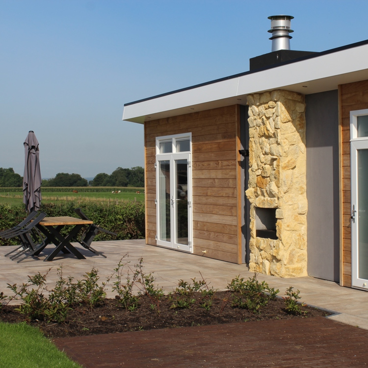 vakantiehuisje in een rustige en natuurrijke omgeving in bemelen. 