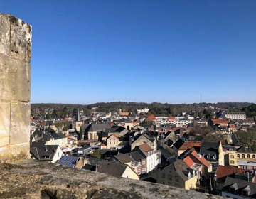 Uitzicht Op Valkenburg Vanaf Kasteel Ruine
