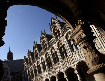 Een gebouw in Gotische stijl in Luik