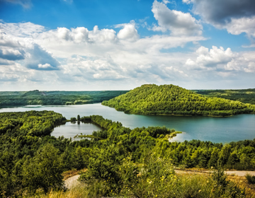 Uitzicht over het Nationaal Park Hoge Kempen 