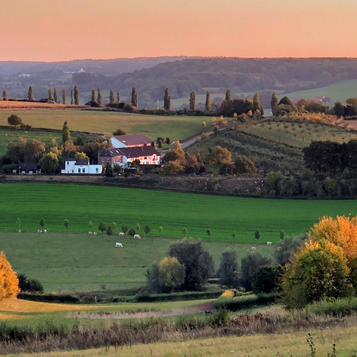 Toscaans beeld vanaf Eyserbosweg Eys