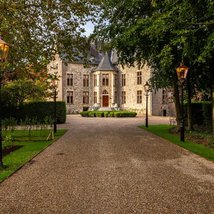 Grindpad naar Chateau Wittem