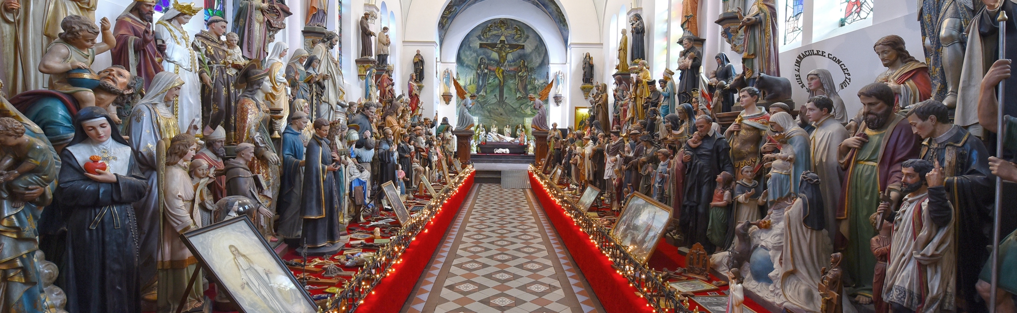 Museum Vaals met een uitgebreide collectie van ruim 200 kerkbeelden