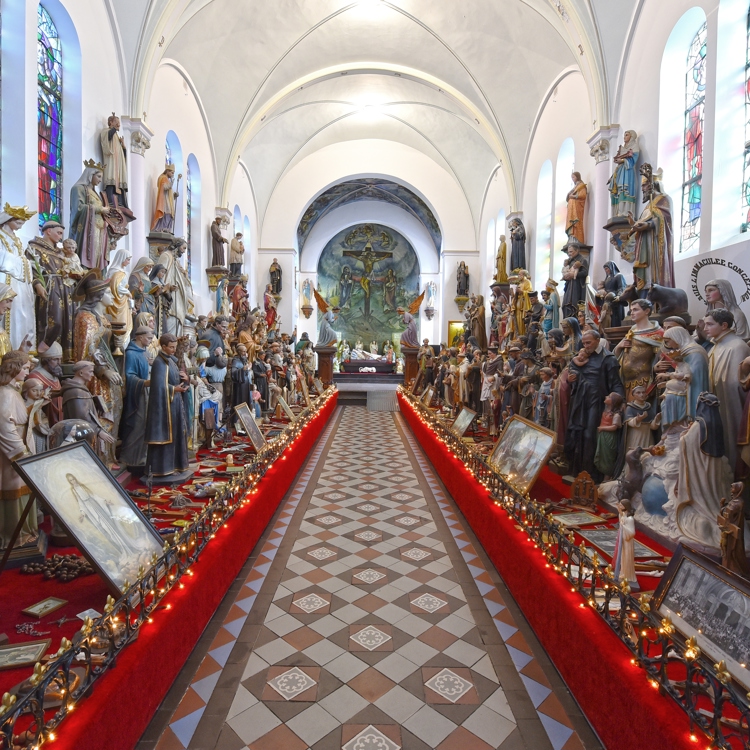 Museum Vaals met een uitgebreide collectie van ruim 200 kerkbeelden