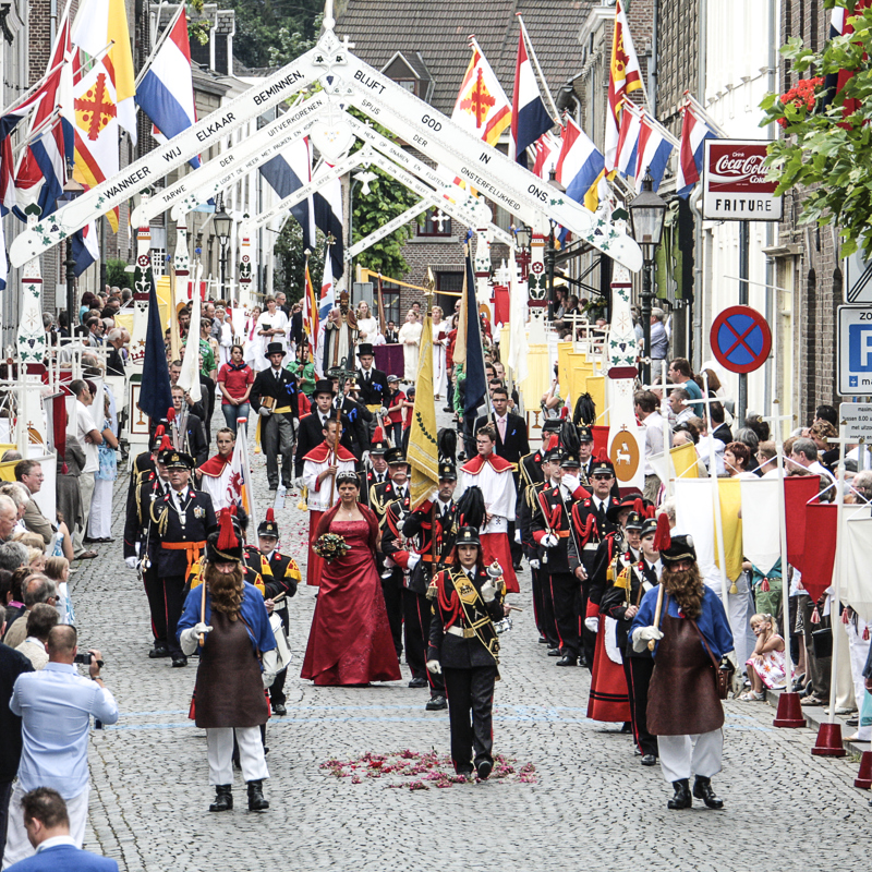 De processie in Bronk