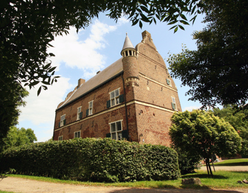 Zicht op Kasteel Grasbroek