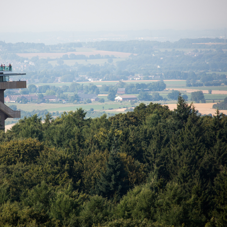 De Skywalk bij het Drielandenpunt te Vaals