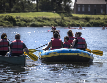 Wateractiviteiten in de Maasvallei