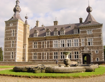 Aanzicht van Kasteel Eijsden