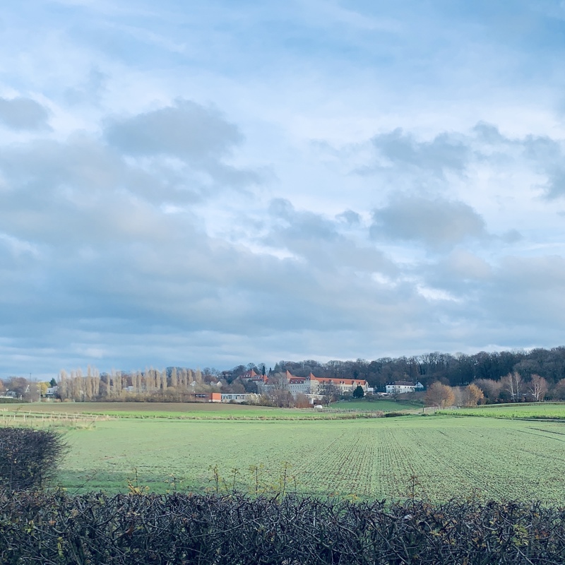 Uitzicht over de weilanden rondom Bemelen