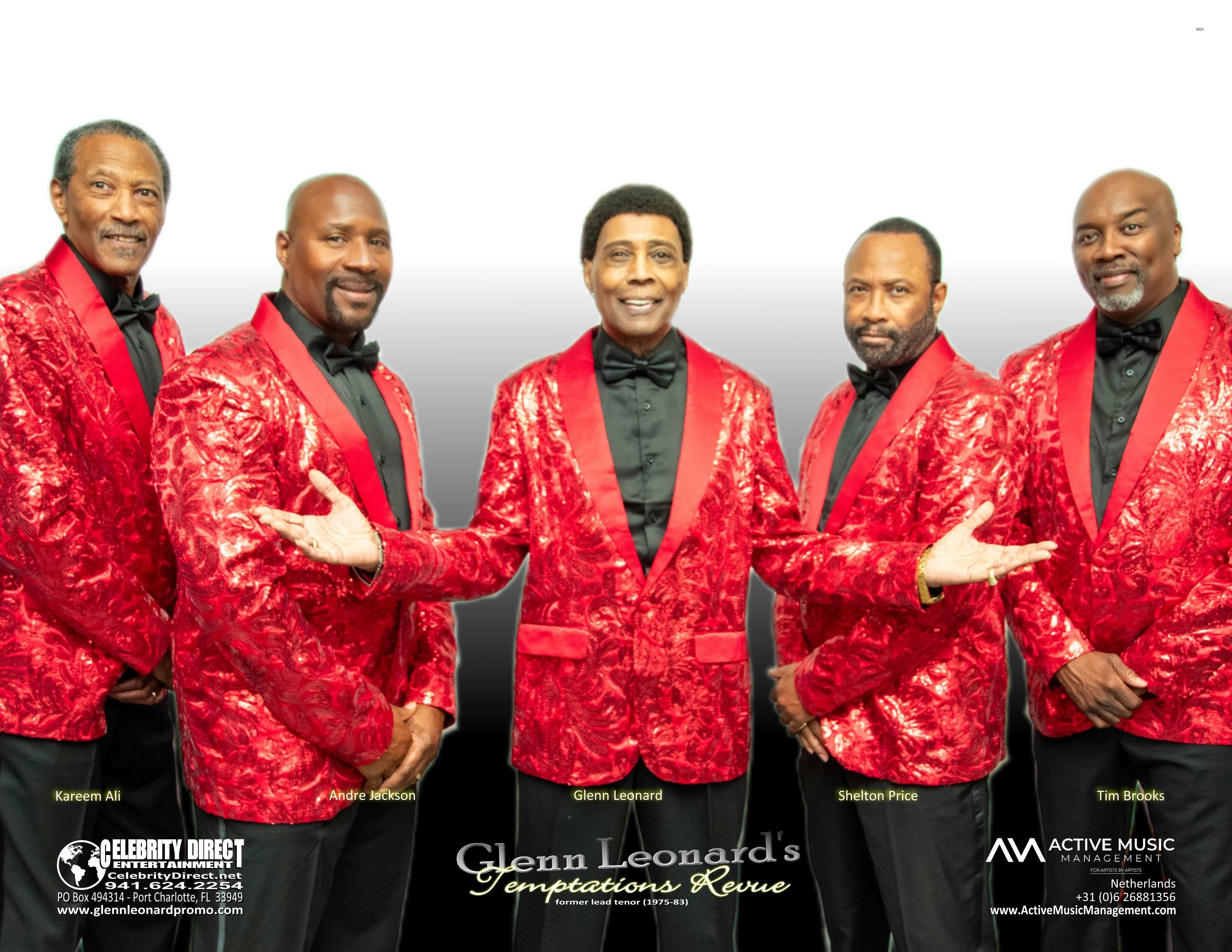 Met The Temptations op wereldreis